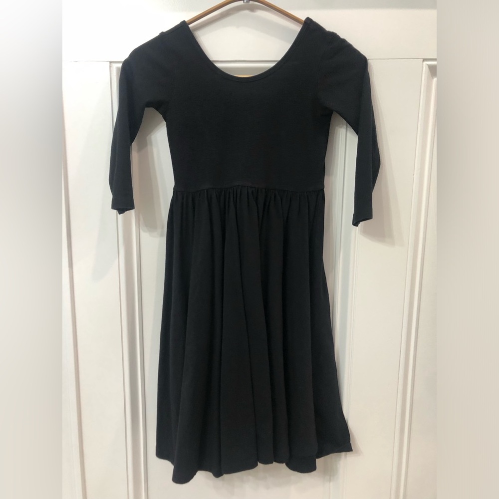 Alice & ames black twirl dress 8